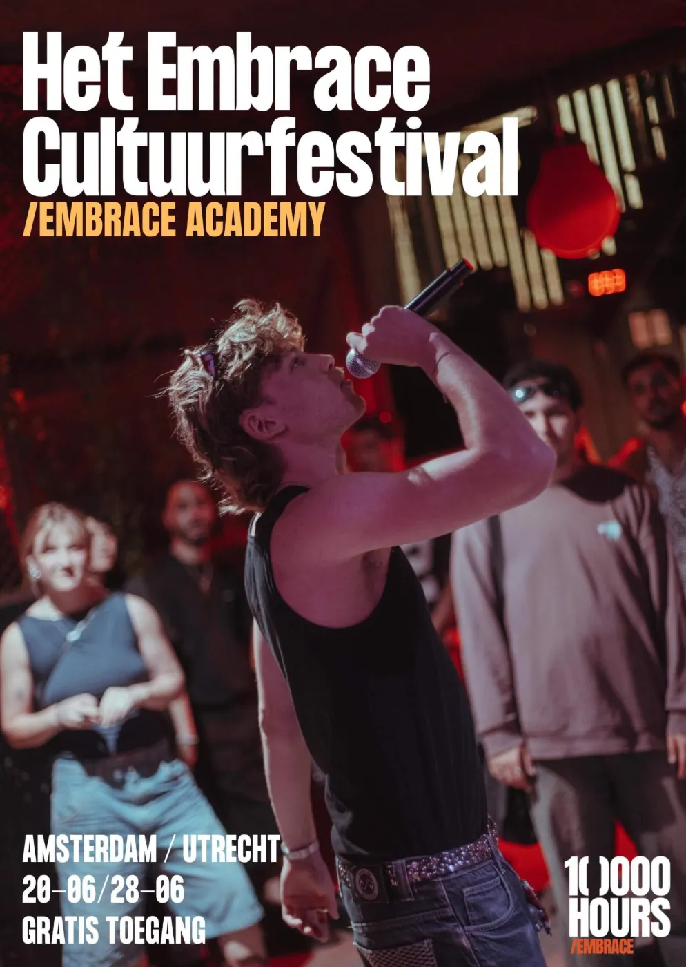 Poster van het Embrace Cultuurfestival